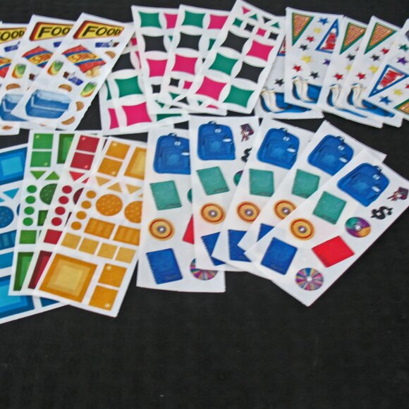Creative Memories Lot Stickers, 22 studio -Sports, Backpacks, Illusions, Sports - Picture 1 of 11